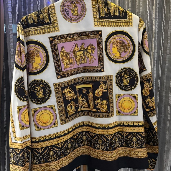 Vintage Baroque Print Shirt - Picture 4 of 5